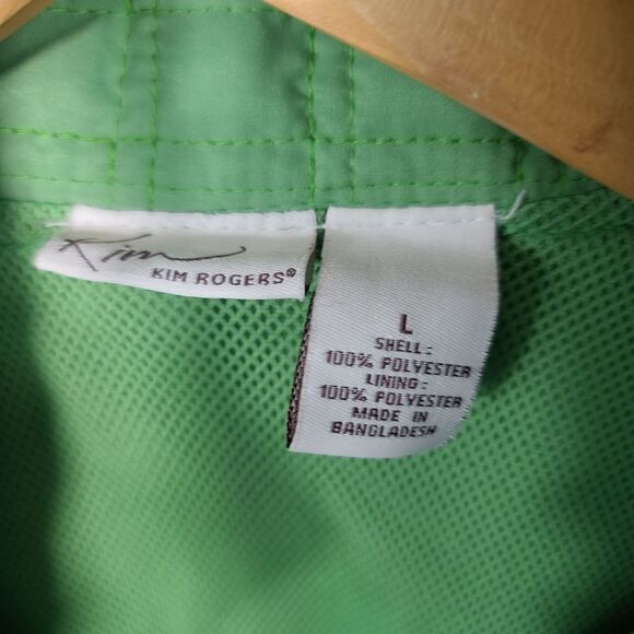 Kim Rogers Womens Green Zip Up Jacket - Picture 8 of 11